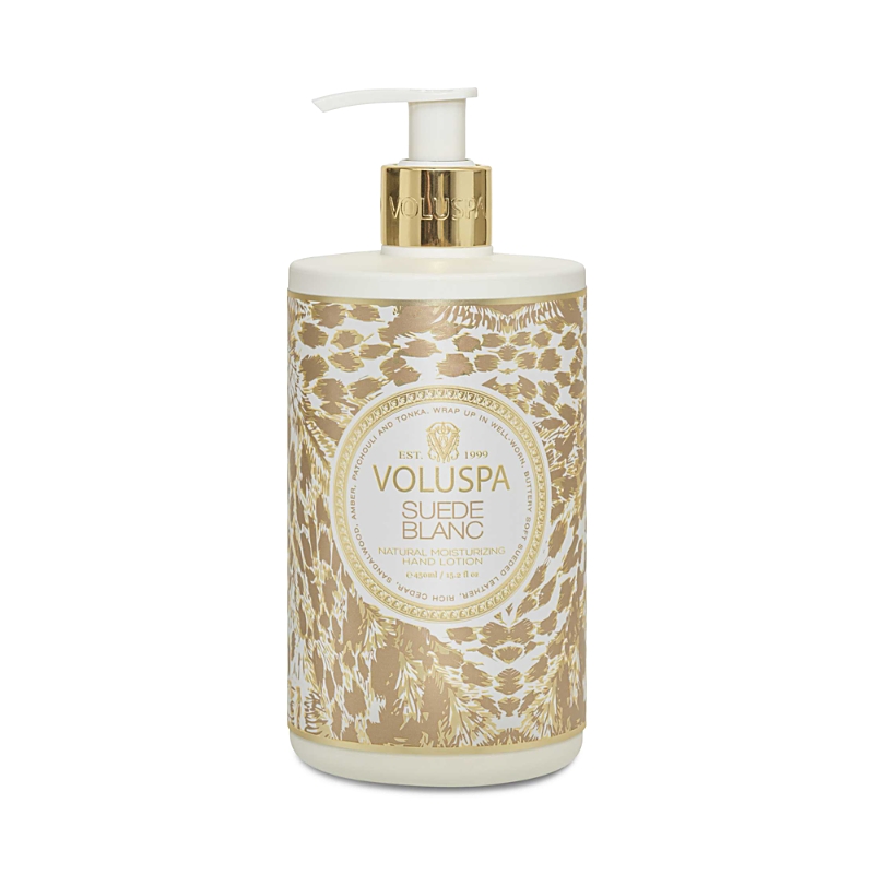 Voluspa Suede Blanc Hand Lotion, 15.2 oz.