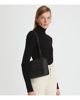 Fleming Quilted Leather Convertible Shoulder Bag