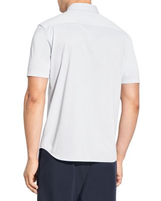 Irving Short-Sleeve Shirt in Structure Knit