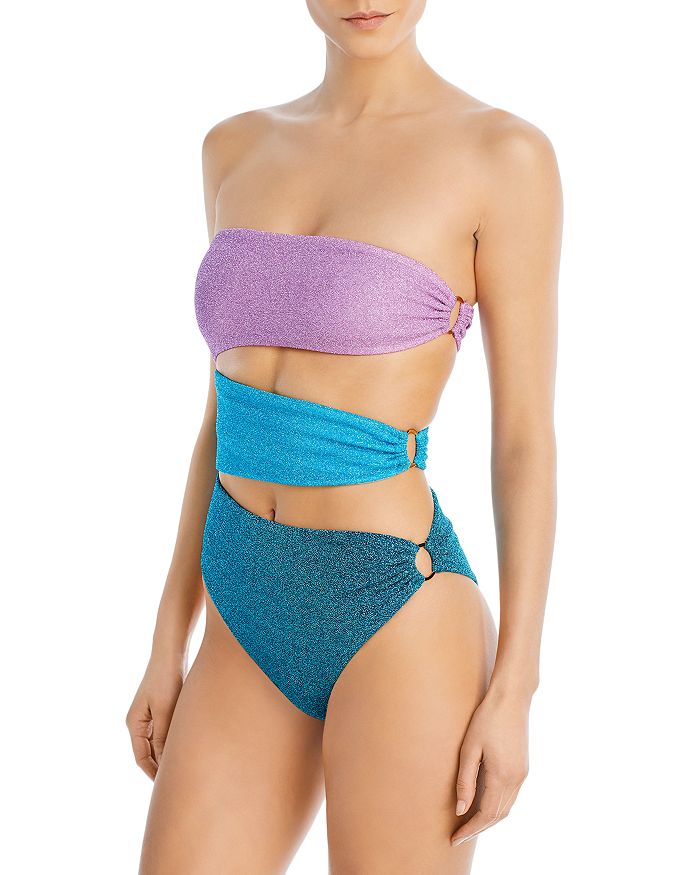 Ocean Dip Color Block One Piece Swimsuit • Impressions Online Boutique