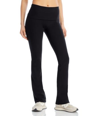 Stelle Women's Bootcut Yoga Pants with Pockets,High Waisted Tummy