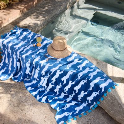 Leaping Leopard Beach Towel