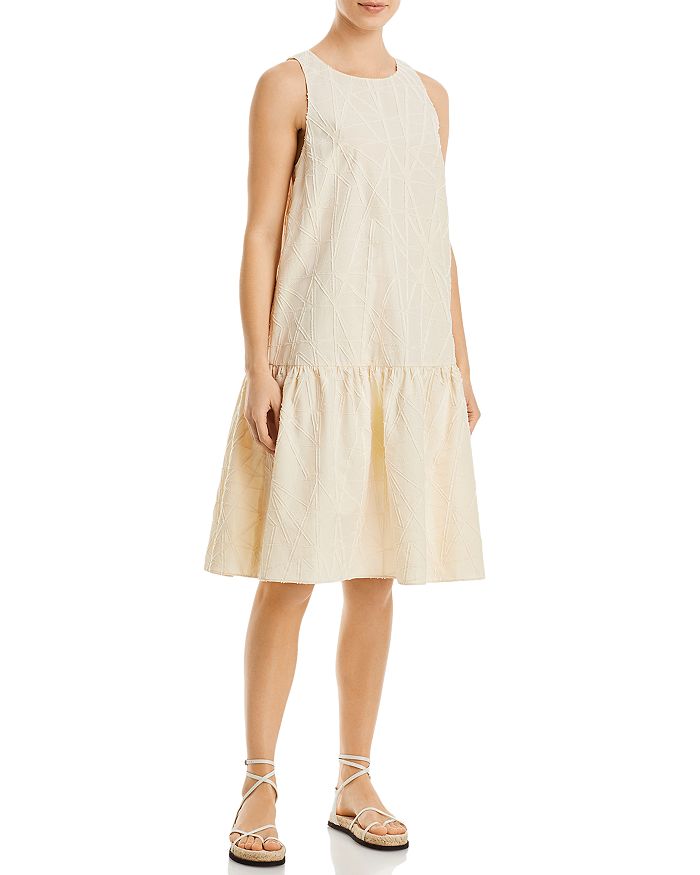 Lafayette 148 New York Cotton Drop Waist Dress | Bloomingdale's