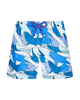 Vilebrequin - Boy's Shark All Around Swim Shorts - Little Kid, Big Kid