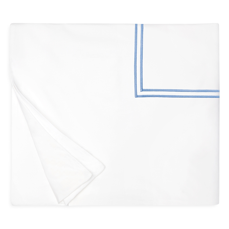 Sferra Grande Hotel Duvet Cover, King In White/ocean