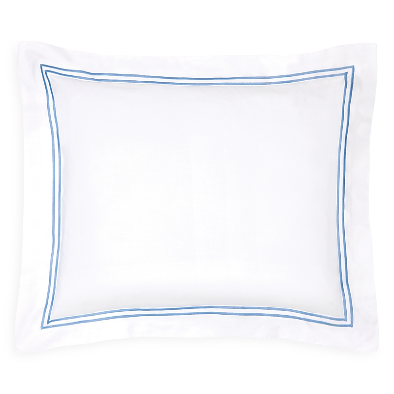 Sferra Grande Hotel Standard Sham In White/ocean