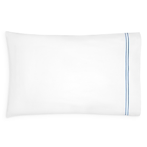 Shop Sferra Grande Hotel Standard Pillowcase, Pair In White/ocean