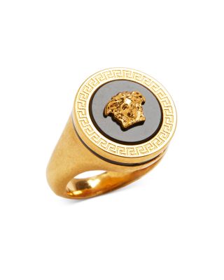 Versace - Medusa Enamel Signet Ring