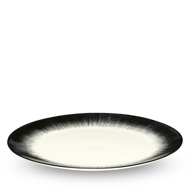 Serax De Plate Var 4 In White/black
