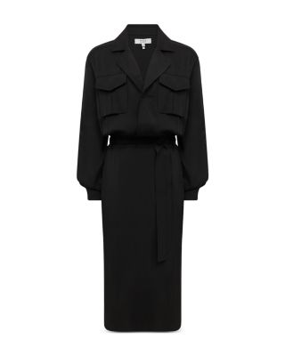 REISS Gail Safari Midi Dress | Bloomingdale's Women