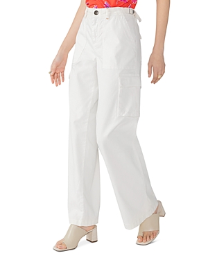 Sanctuary Reissue Wide Leg Cargo Pants In Powdered Sugar