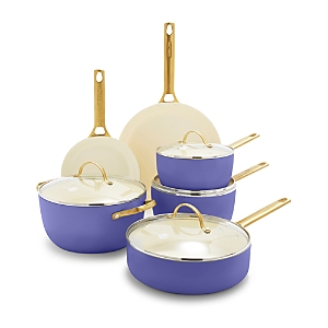 Greenpan Reserve 14-piece Cookware Set - 100% Exclusive In Periwinkle