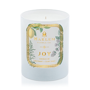 Harlem Candle Company Joy Luxury Candle 11 Oz. In White