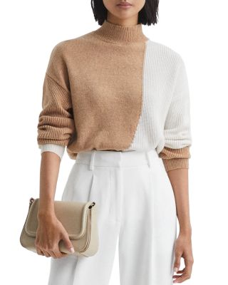 REISS Clarice Color Blocked Sweater | Bloomingdale&rsquo;s