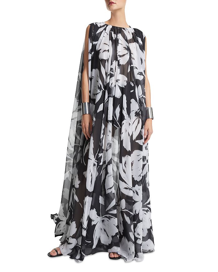 Michael kors floral chiffon dress sales