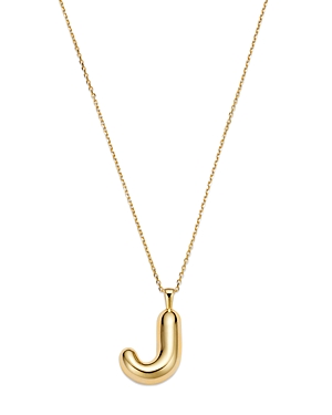 Bloomingdale's Polished Pendant Necklace In 14k Yellow Gold, 18 - 100% Exclusive In J