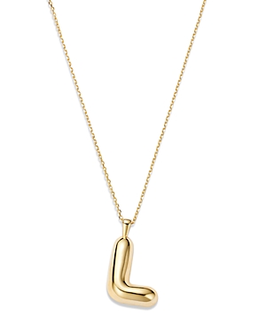 Bloomingdale's Polished Pendant Necklace in 14K Yellow Gold, 18 - 100% Exclusive