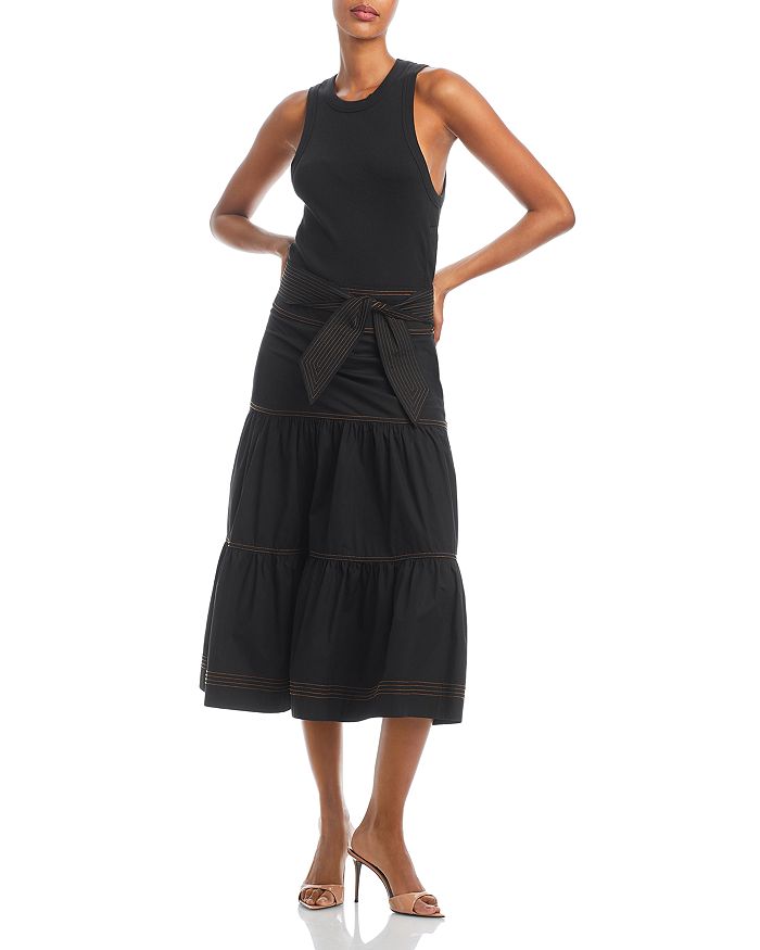 Veronica Beard Austyn Belted Midi Dress | Bloomingdale's
