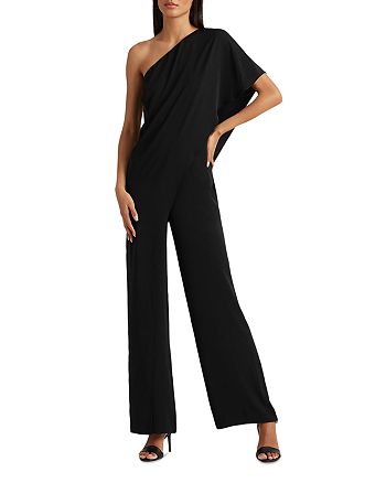 Ralph lauren chiffon cape overlay jumpsuit Clearance
