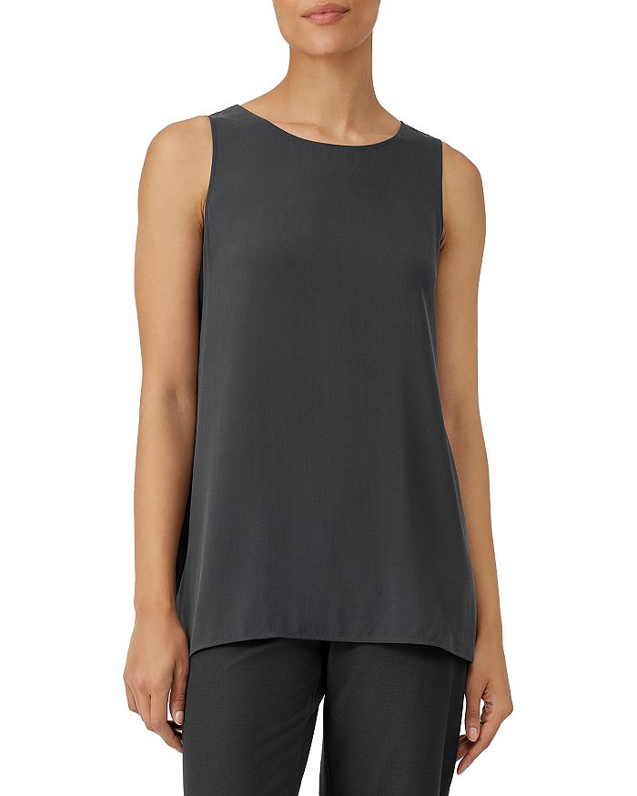 Eileen Fisher Women's Plus V Neck Tunic Pink Size XL
