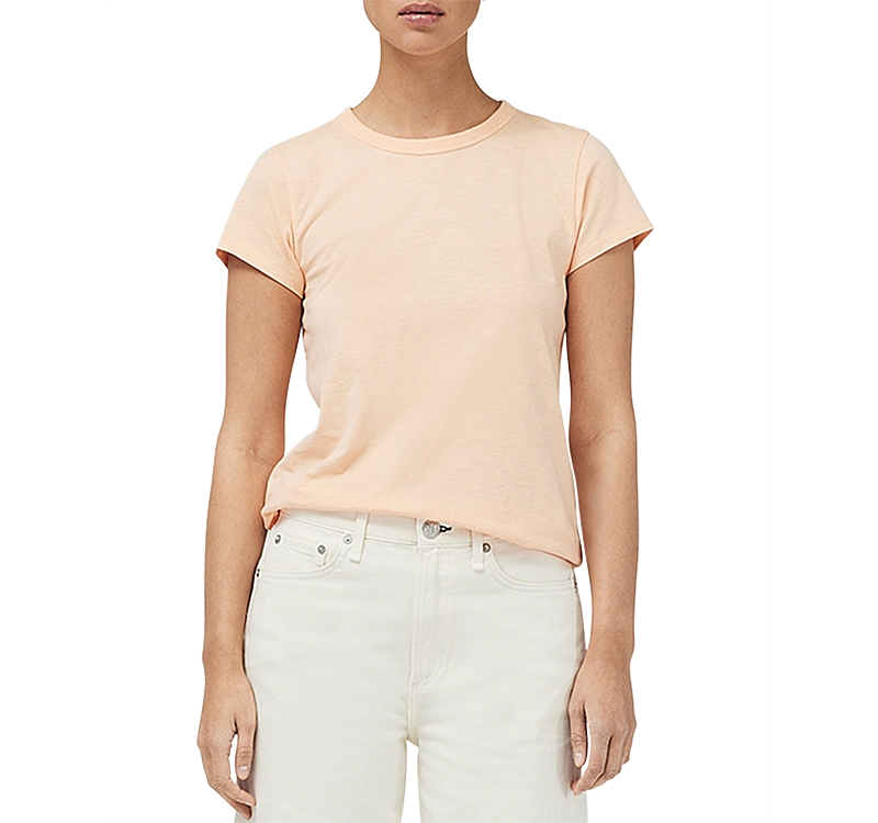 Rag & Bone Round-neck Organic Cotton T-shirt In Salute