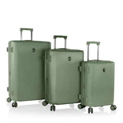 Earth Tone Spinner Luggage Collection