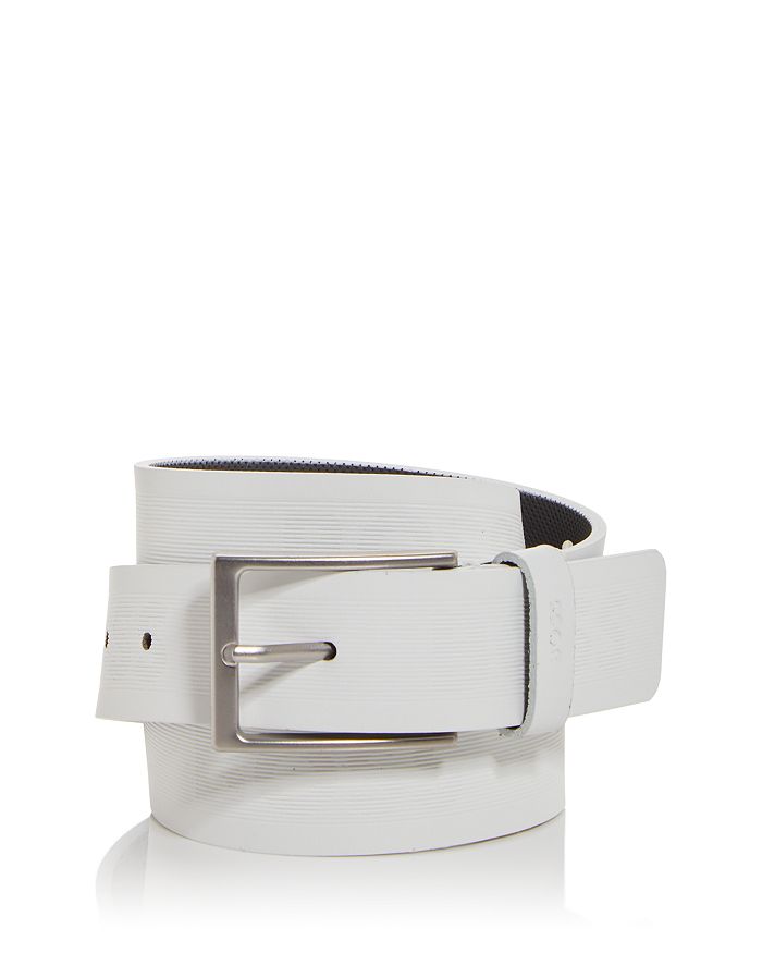 Hugo boss 2025 white belt