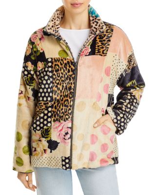 Johnny Was Portofino Lynx Sherpa Jacket | Bloomingdale's