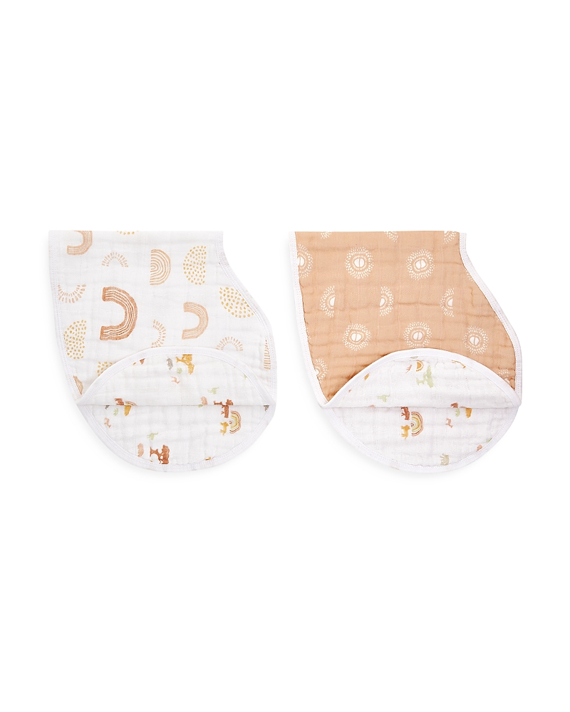 Aden and Anais Unisex Cotton Burpy Bibs, 2 Pack