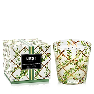 Shop Nest New York Nest Fragrances Santorini Olive & Citron Specialty 3-wick Candle 21.2 Oz.