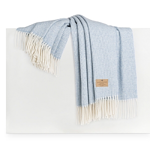 Lands Downunder Juno Lambswool Cashmere Throw In Sand