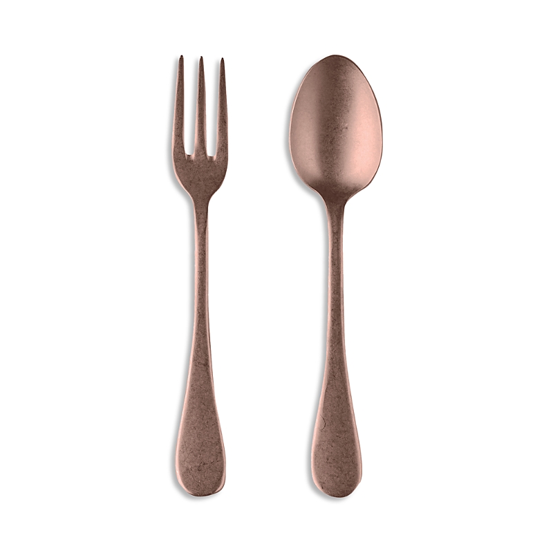 Mepra Vintage 2-piece Server Set In Bronze