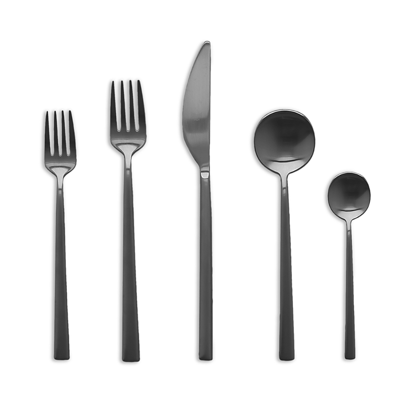 Mepra 5 Piece Place Setting In Gray