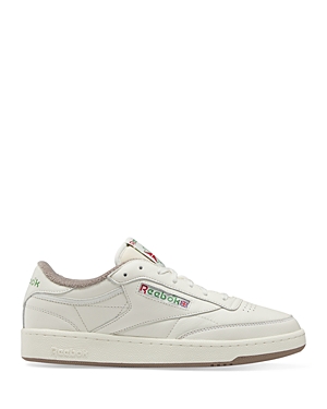 REEBOK MEN'S CLUB C 85 VINTAGE LACE UP SNEAKERS