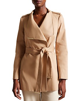 Ted Baker - Rosiaas Hip Length Wrap Trench Coat