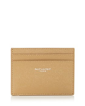 Saint Laurent - Pebbled Leather Card Case 