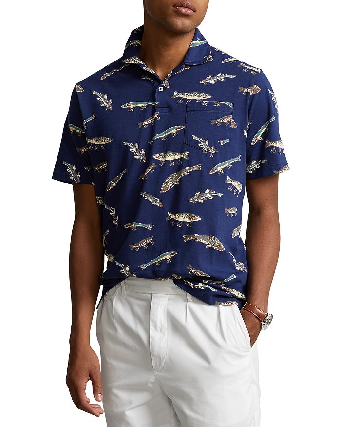 Polo Ralph Lauren Classic Fit Lisle Polo Bloomingdale's