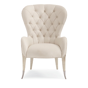 Caracole Inside Story Armchair In Cream