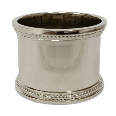 Napkin Ring with Beaded Rim - Exclusive