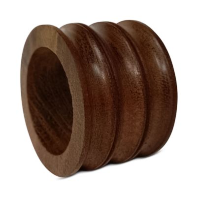 Aman Imports - Paneled Round Napkin Ring - Exclusive