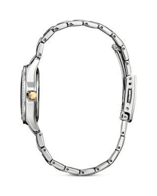 Eco Two Tone Stainless Steel Watch, 30.5mm