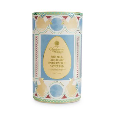 Charbonnel et Walker - Milk Chocolate Egg with Milk Sea Salt Caramel Truffles, 9 Pieces