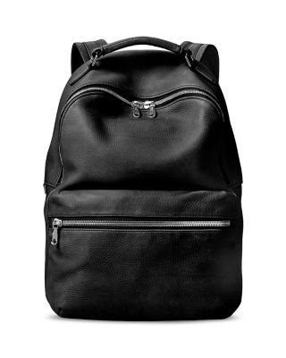 Shinola Runwell Leather Backpack In Black