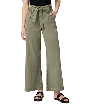 PAIGE HARPER TIE WAIST WIDE LEG PANTS