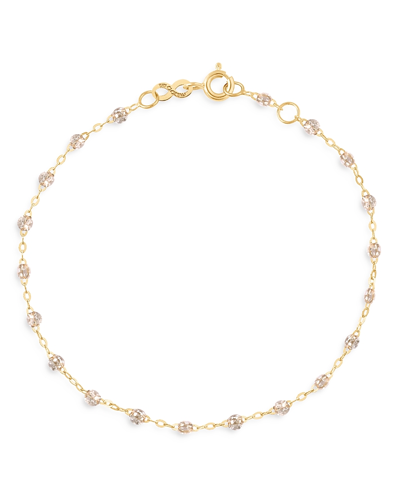 Shop Gigi Clozeau 18k Yellow Gold Classic Gigi Resin Bracelet In Sparkle
