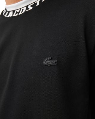 Jacquard Logo Collar Tee