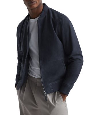 REISS - Dilan Suede Bomber Jacket
