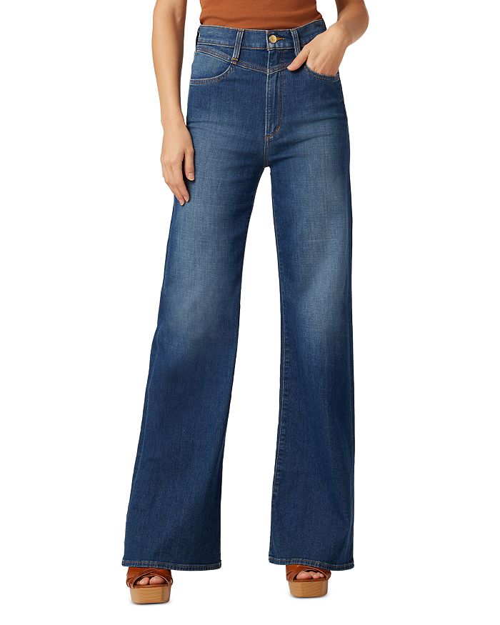 Joe's Jeans The Goldie Palazzo High Rise Wide Leg Jeans in Don't Stress ...