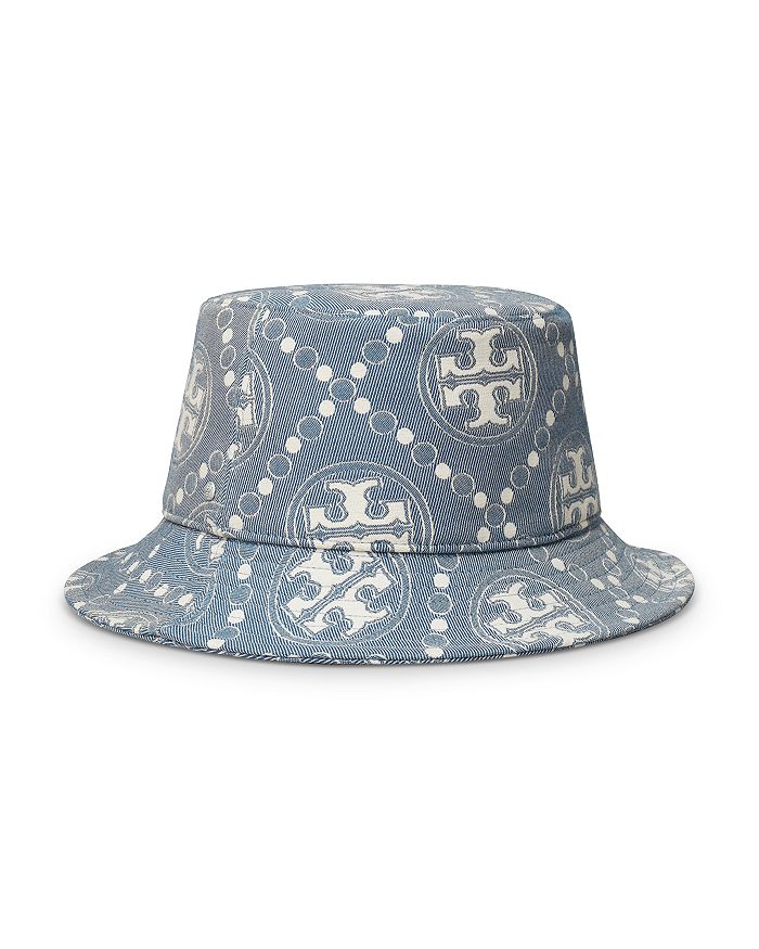 Louis Vuitton Monogram Essential Bucket Hat Blue Cotton. Size 60