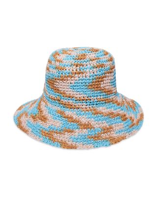 Lele Sadoughi Raffia Swirl Bucket Hat By Anthropologie + Swirl Straw Bucket Hat main image 4